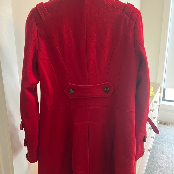 Original 1981 GUESS red trench coat - Picture 5 of 5